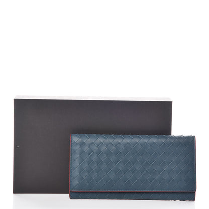 Bottega Veneta Nappa Intrecciato Continental Flap Wallet Brighton Baccara Rose 9 of 9