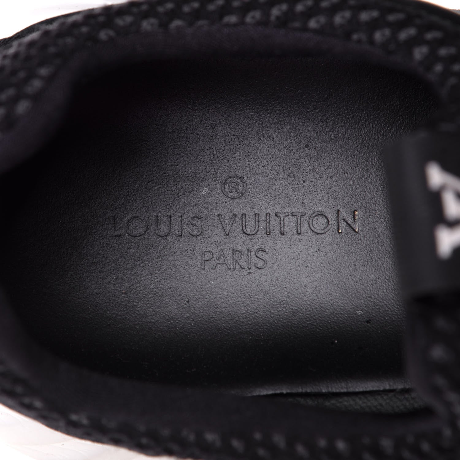 Louis Vuitton Technical Nylon Monogram Rubber Aftergame Sneakers 38 Black 8 of 10