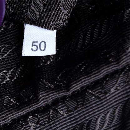 Prada Saffiano Lux Bowler Iris 7 of 10