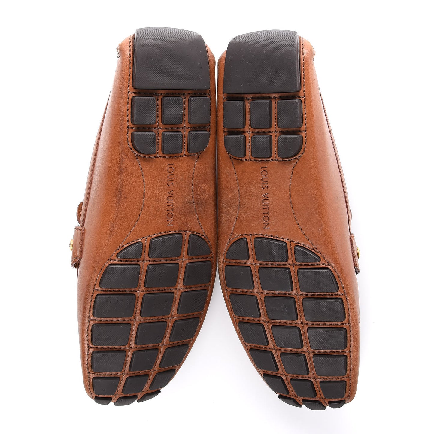Calfskin Monte Carlo Moccasin Loafers 7 Cognac