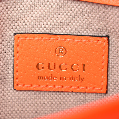 Gucci GG Supreme Monogram Web Small Ophidia Belt Bag Beige Ebony Orange 6 of 13