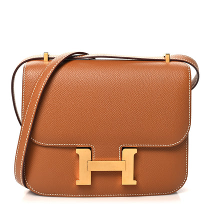 Hermes Epsom Constance 18 Gold 1 of 13
