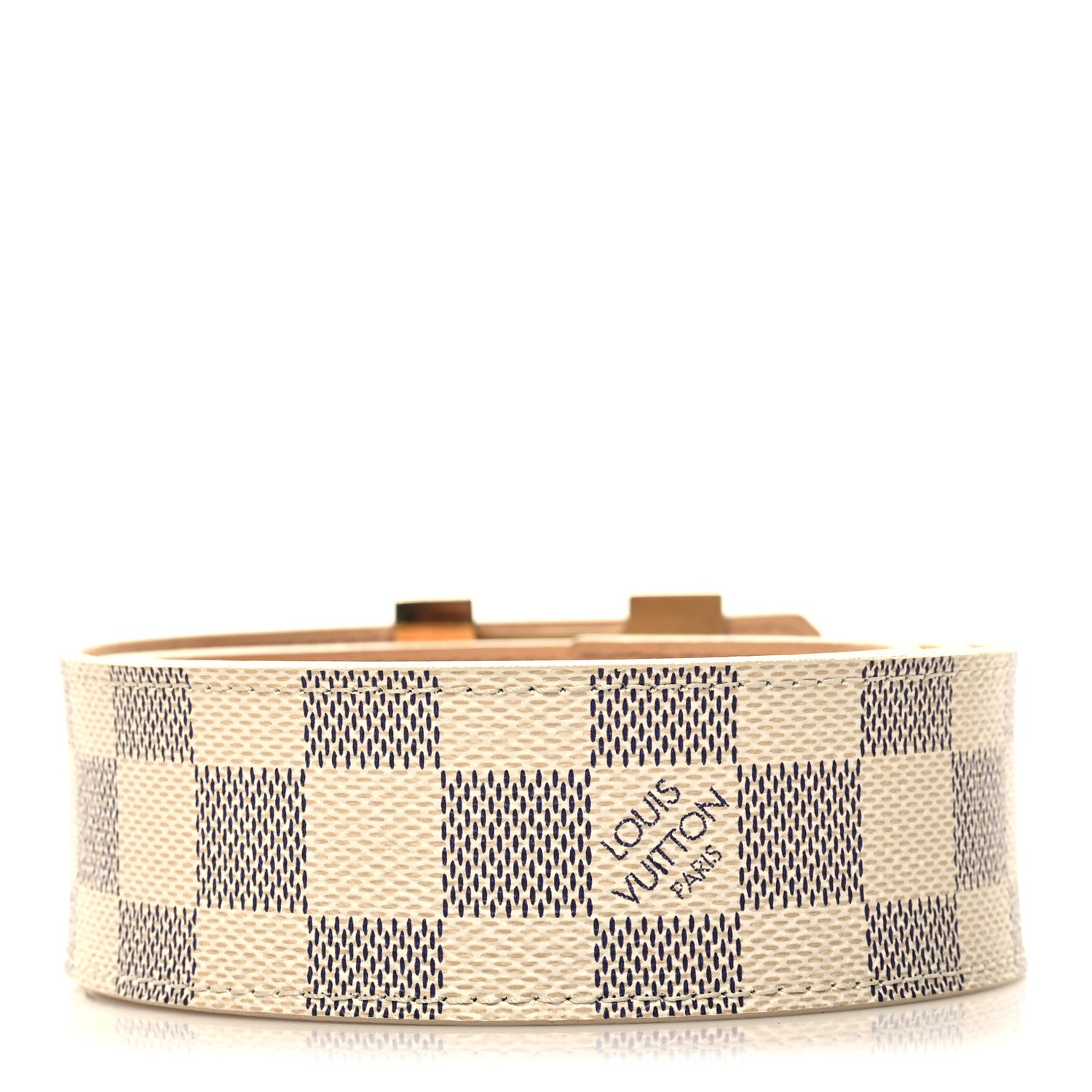 Louis Vuitton Damier Azur LV Initiales Belt 90 36 2 of 7
