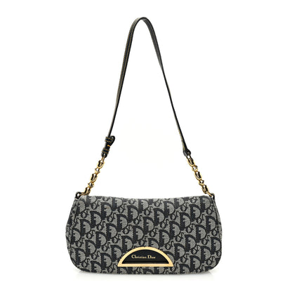 Christian Dior Monogram Malice Shoulder Bag Dark Blue 1 of 10
