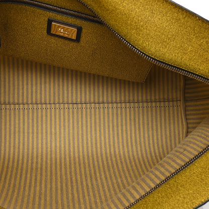 Fendi Zucca Spalmati Medium Roll Tote Tobacco Yellow 4 of 5