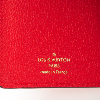 Louis Vuitton Empreinte Compact Curieuse Wallet Cherry 6 of 7