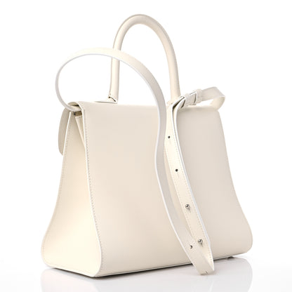 Delvaux Box Calfskin MM Brillant Satchel Ivory 4 of 12