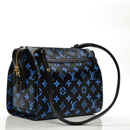 Louis Vuitton Colored Monogram Speedy Amazon PM Blue Black 3 of 6