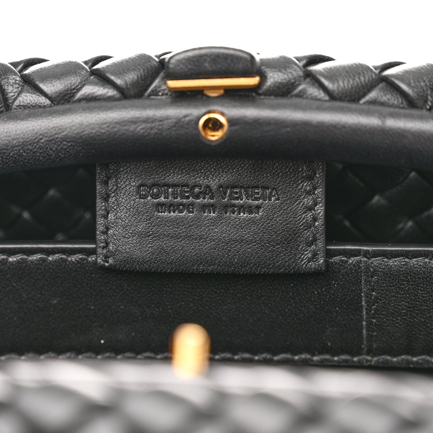 Bottega Veneta Nappa Intrecciato Medium Padded The Handle Tote Black 7 of 11