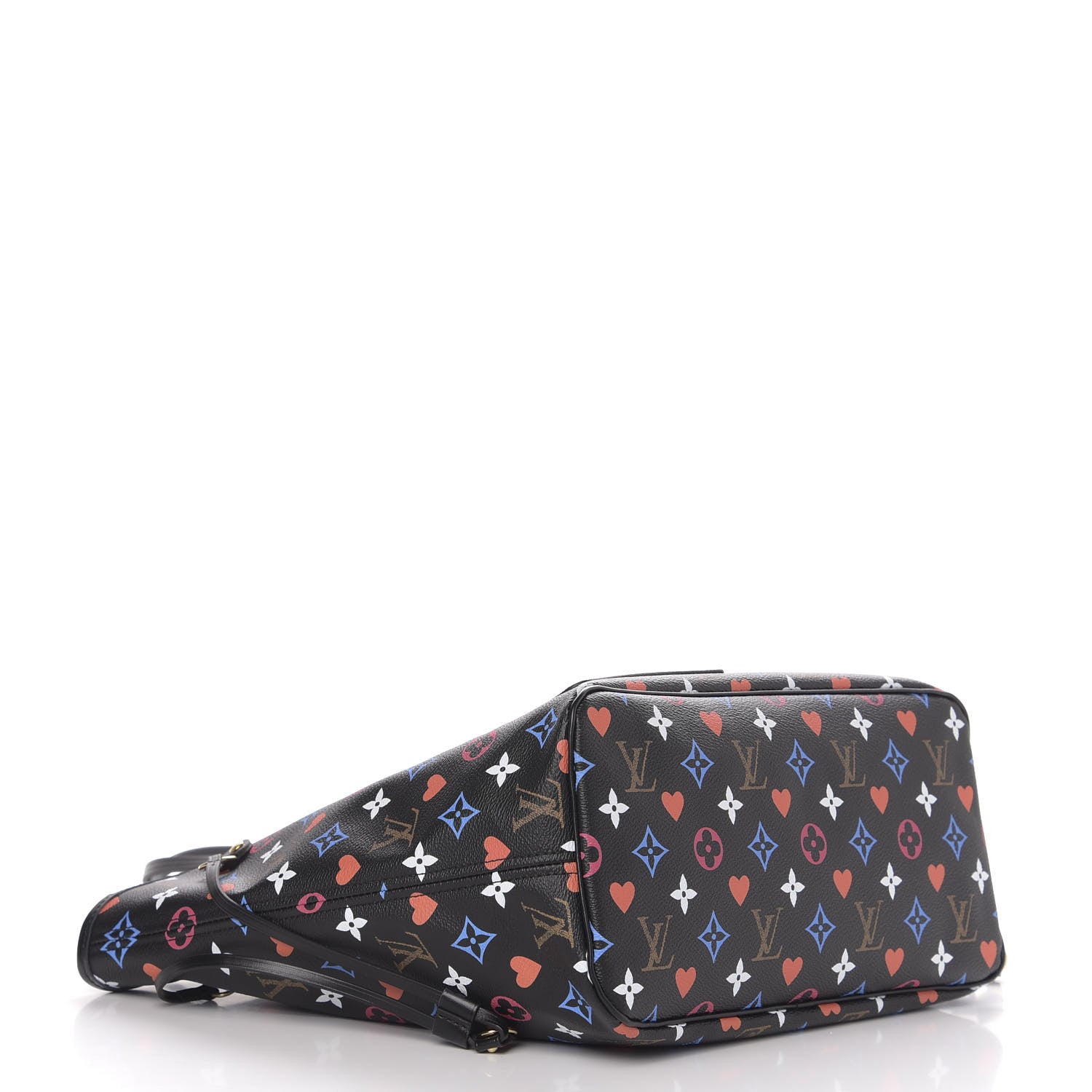 Louis Vuitton Game On Neverfull MM Black 4 of 10