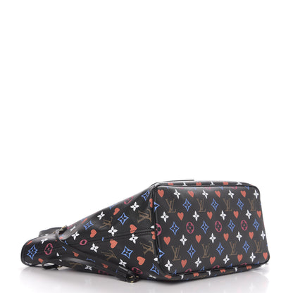 Louis Vuitton Game On Neverfull MM Black 4 of 10