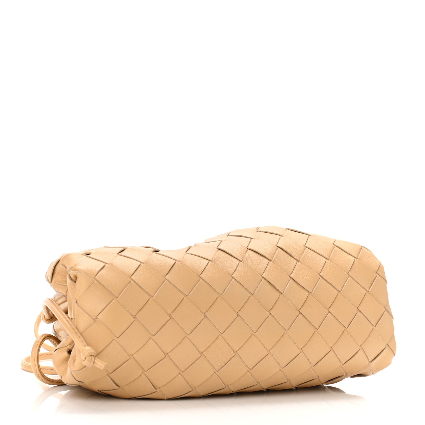 Nappa Intrecciato The Mini Pouch Almond