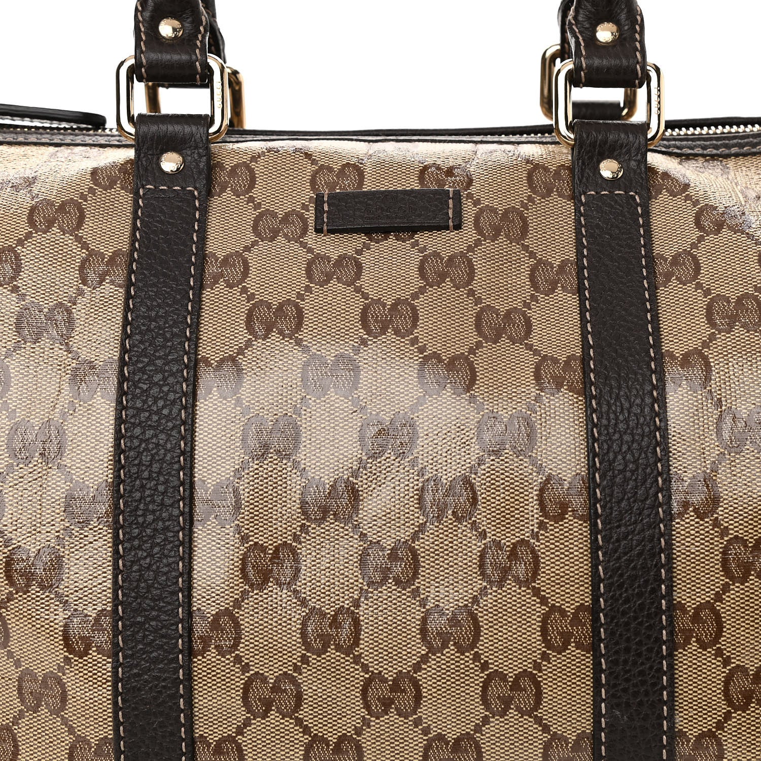 Gucci Crystal Monogram Medium Joy Boston Dark Brown 8 of 11