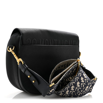 Christian Dior Grained Calfskin Large Bobby Flap Black 3 of 14