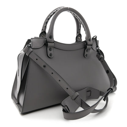 Balenciaga Smooth Calfskin Neo Classic Black Hardware S City Dark Grey 3 of 12