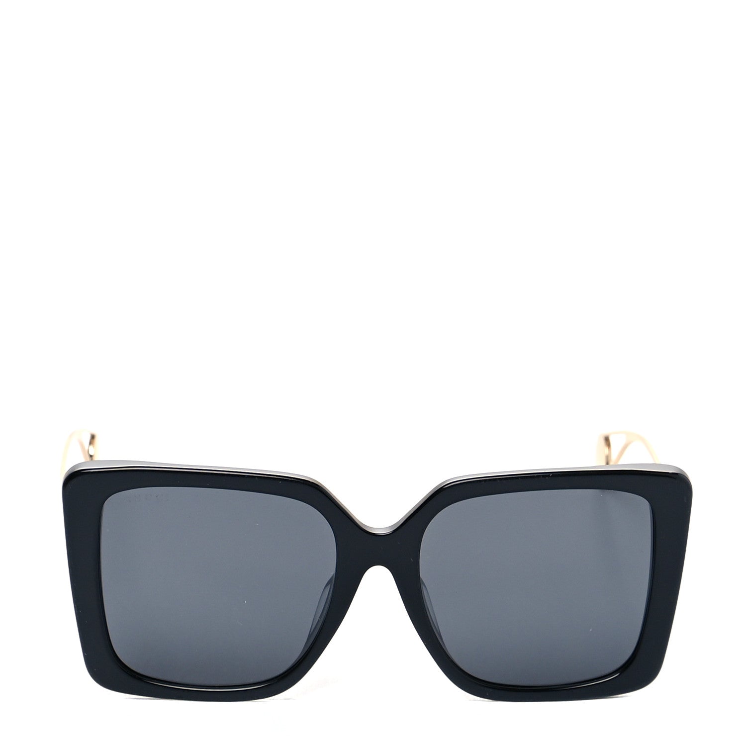Gucci Acetate Oversize Square Frame GG0435S Sunglasses Black 2 of 6