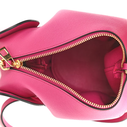 Loewe Calfskin Mini Elephant Crossbody Bag Fuchsia 5 of 8
