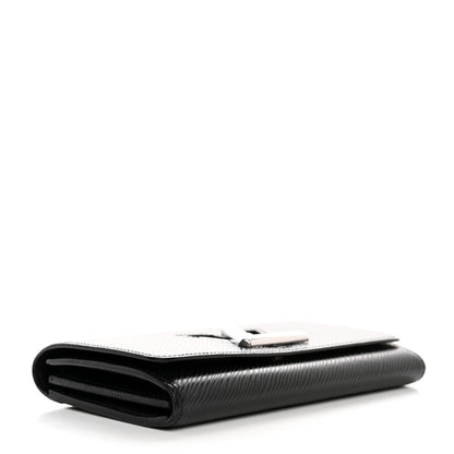 Louis Vuitton Epi Twist Wallet Black 4 of 8