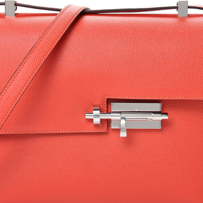Hermes Epsom Verrou 21 Rouge Tomate 7 of 12