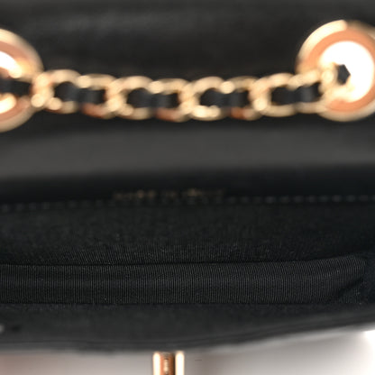 Chanel Lambskin Quilted Trendy CC Card Holder On Chain Black 4 of 8