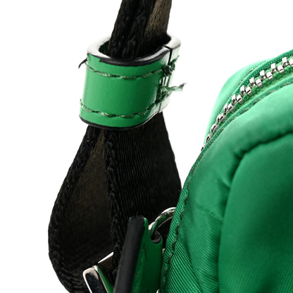 Versace Nylon Palazzo Medusa Crossbody Bag Green 11 of 12