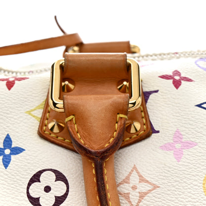 Louis Vuitton Monogram Multicolor Speedy 30 White 15 of 16