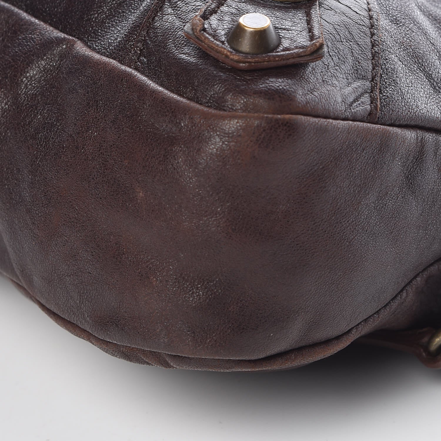 Balenciaga Agneau Classic Hardware First Chocolate 8 of 8