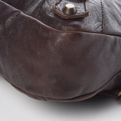 Balenciaga Agneau Classic Hardware First Chocolate 8 of 8