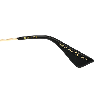 Gucci Metal Aviator Sunglasses GG0062S Black 5 of 8