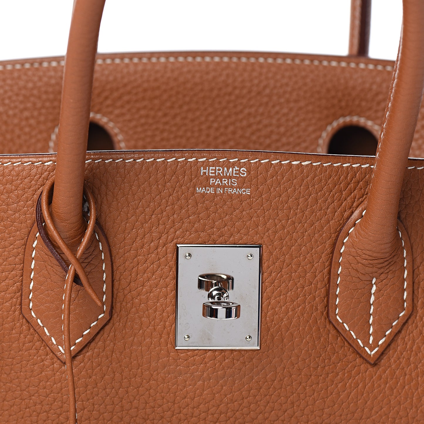 Taurillon Clemence Birkin 30 Gold