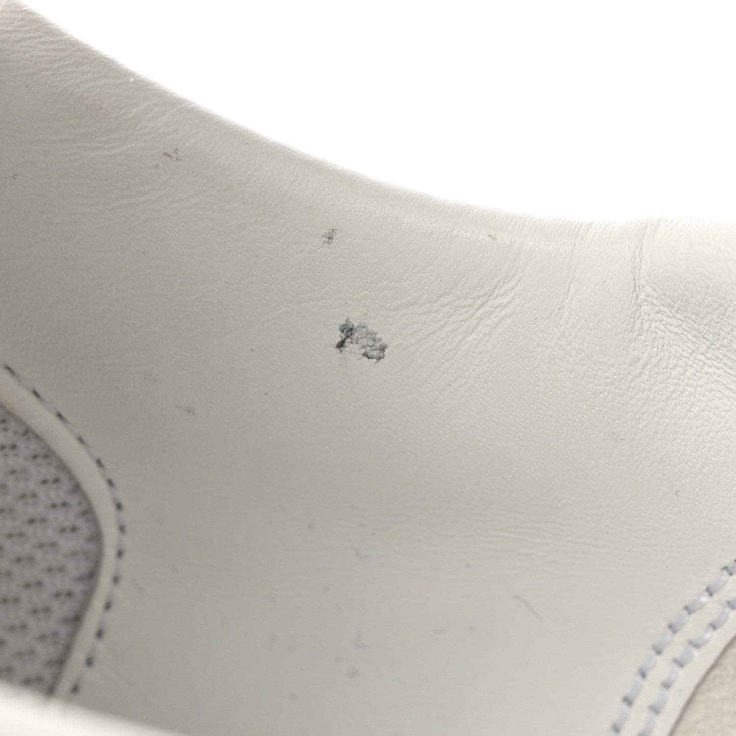 Prada Vitello Sport Spazzolato Rois Triangle Logo Womens Downtown Low Top 30mm Sneakers 37.5 White Fiordaliso 14 of 18
