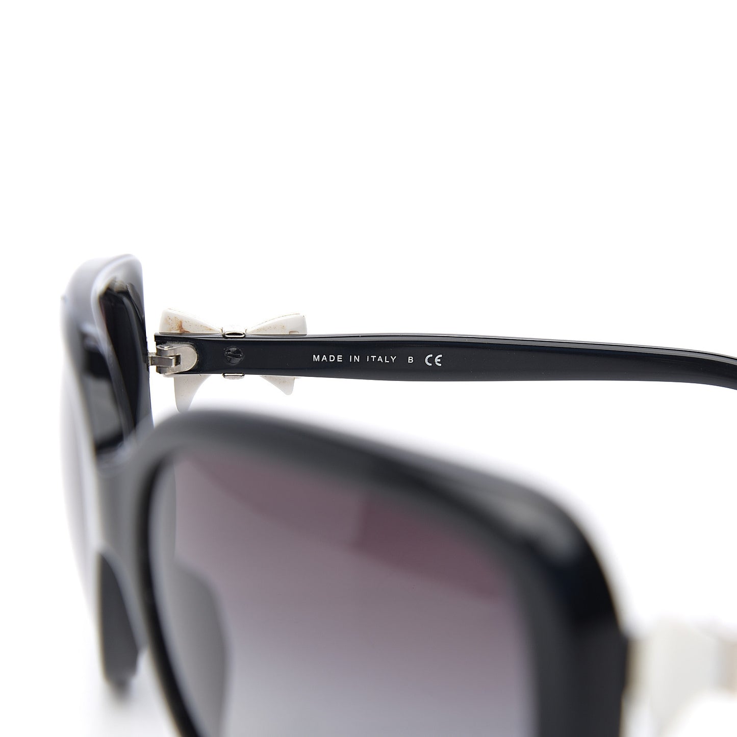 CC Bow Sunglasses 5171 Black White