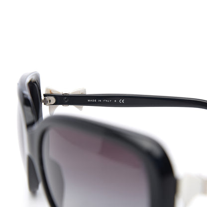 Chanel CC Bow Sunglasses 5171 Black White 6 of 8