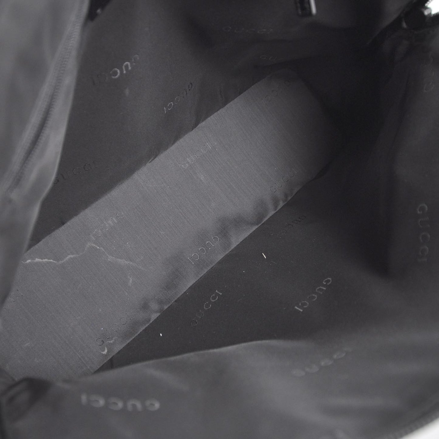 Nylon Shoulder Bag Black