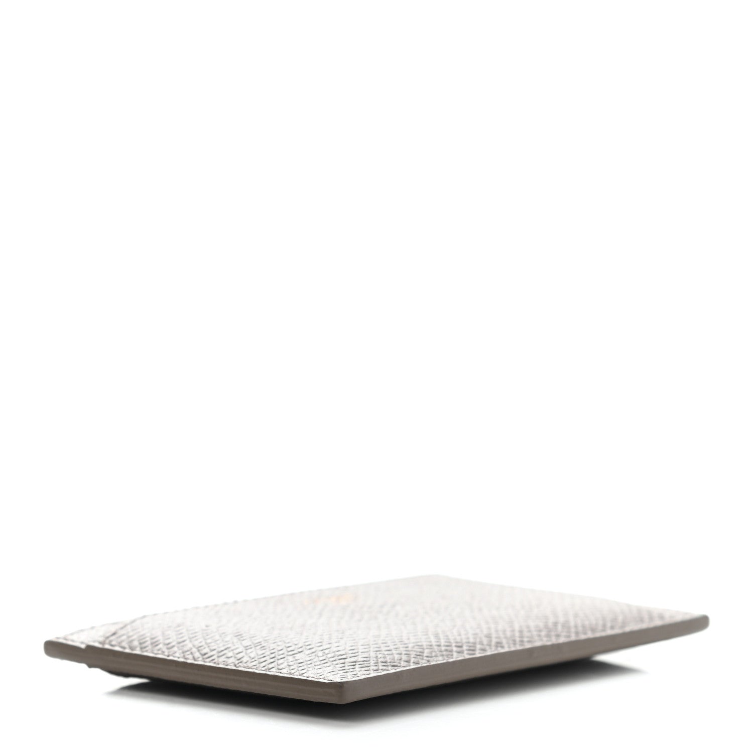 Celine Grained Calfskin Card Holder Pebble 4 of 9