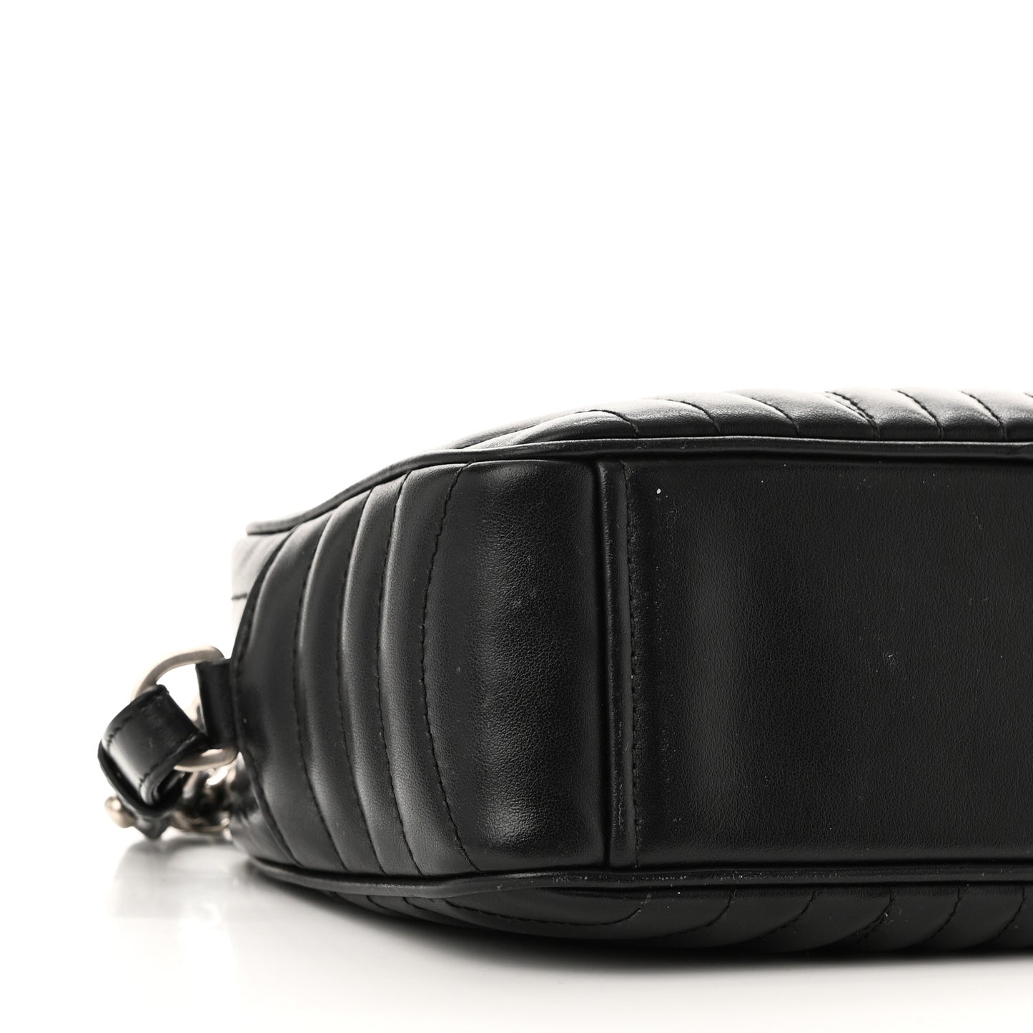 Soft Calfskin Diagramme Camera Bag Black