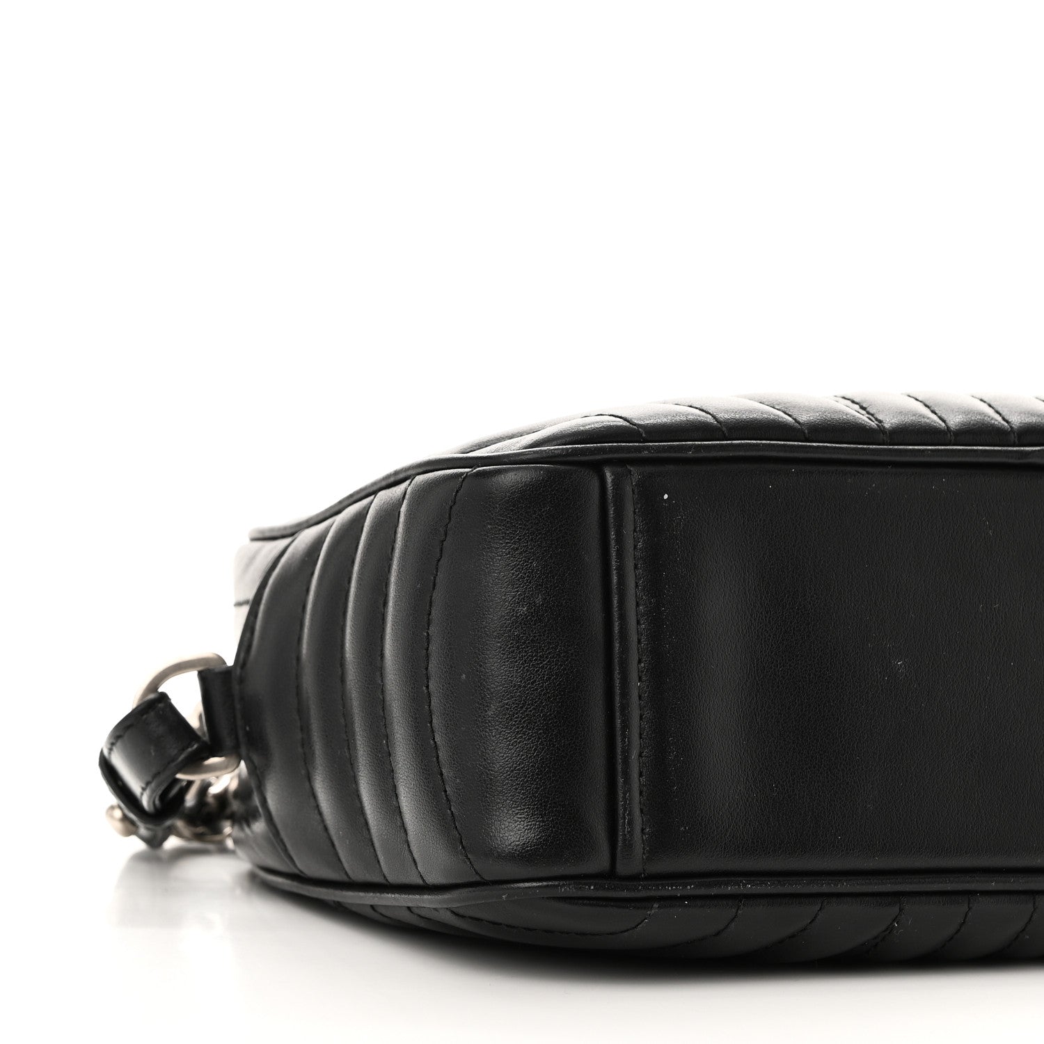 Prada Soft Calfskin Diagramme Camera Bag Black 9 of 10
