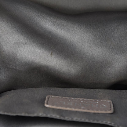Chanel Lambskin Quilted Sharpei Frame Tote Black 17 of 19