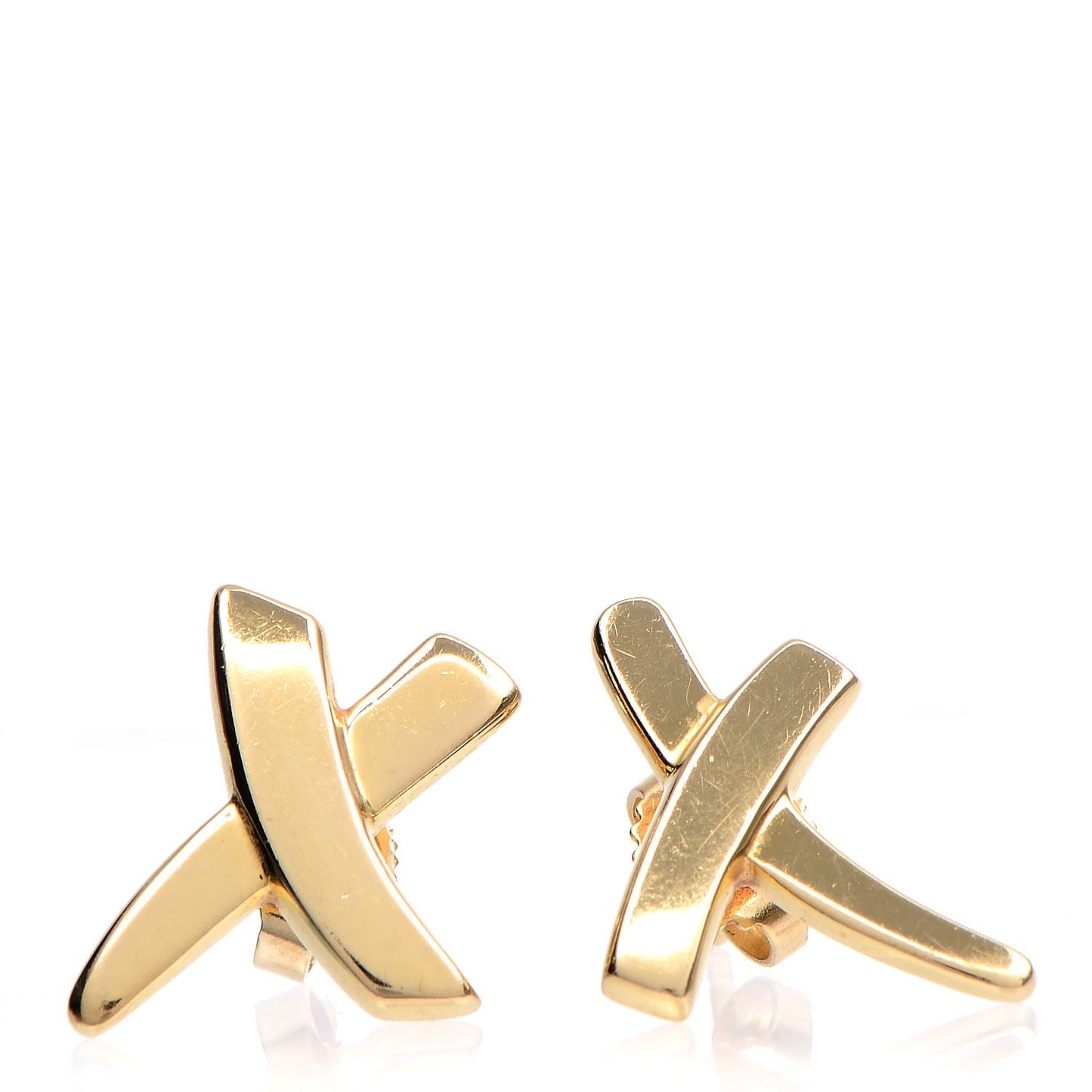 18K Yellow Gold Paloma's Graffiti X Earrings
