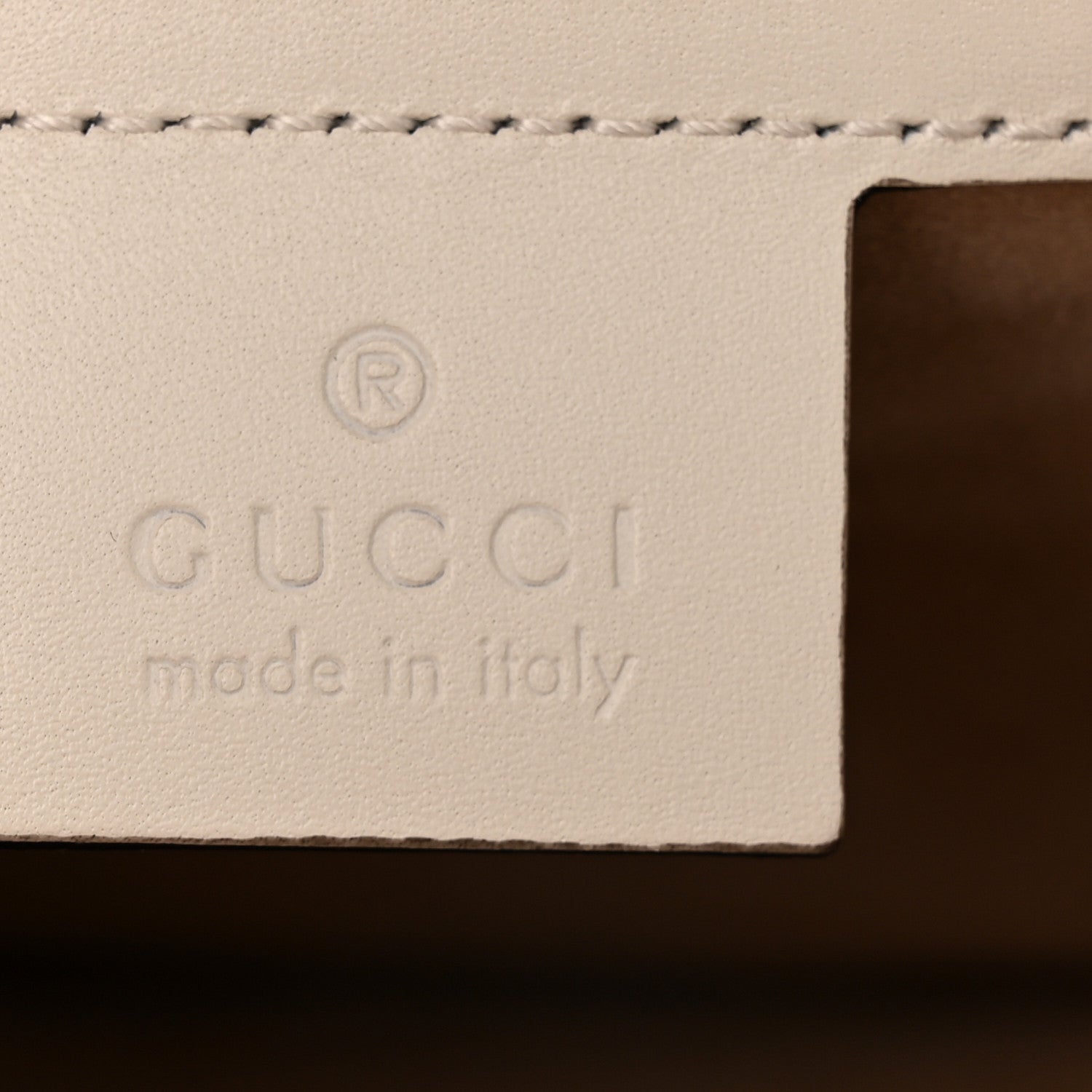 Gucci Calfskin Small Sylvie Shoulder Bag Off White 6 of 14