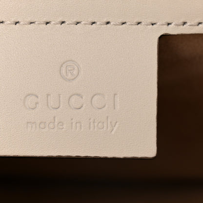 Gucci Calfskin Small Sylvie Shoulder Bag Off White 6 of 14