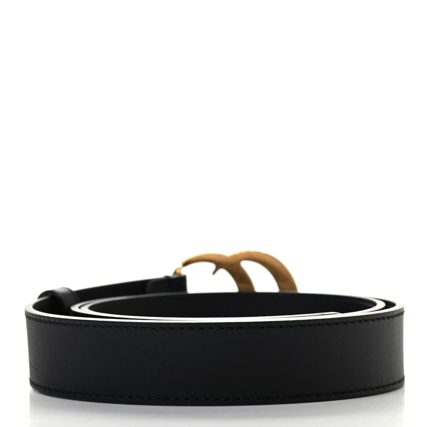 Calfskin Double G 30mm Belt 90 36 Black