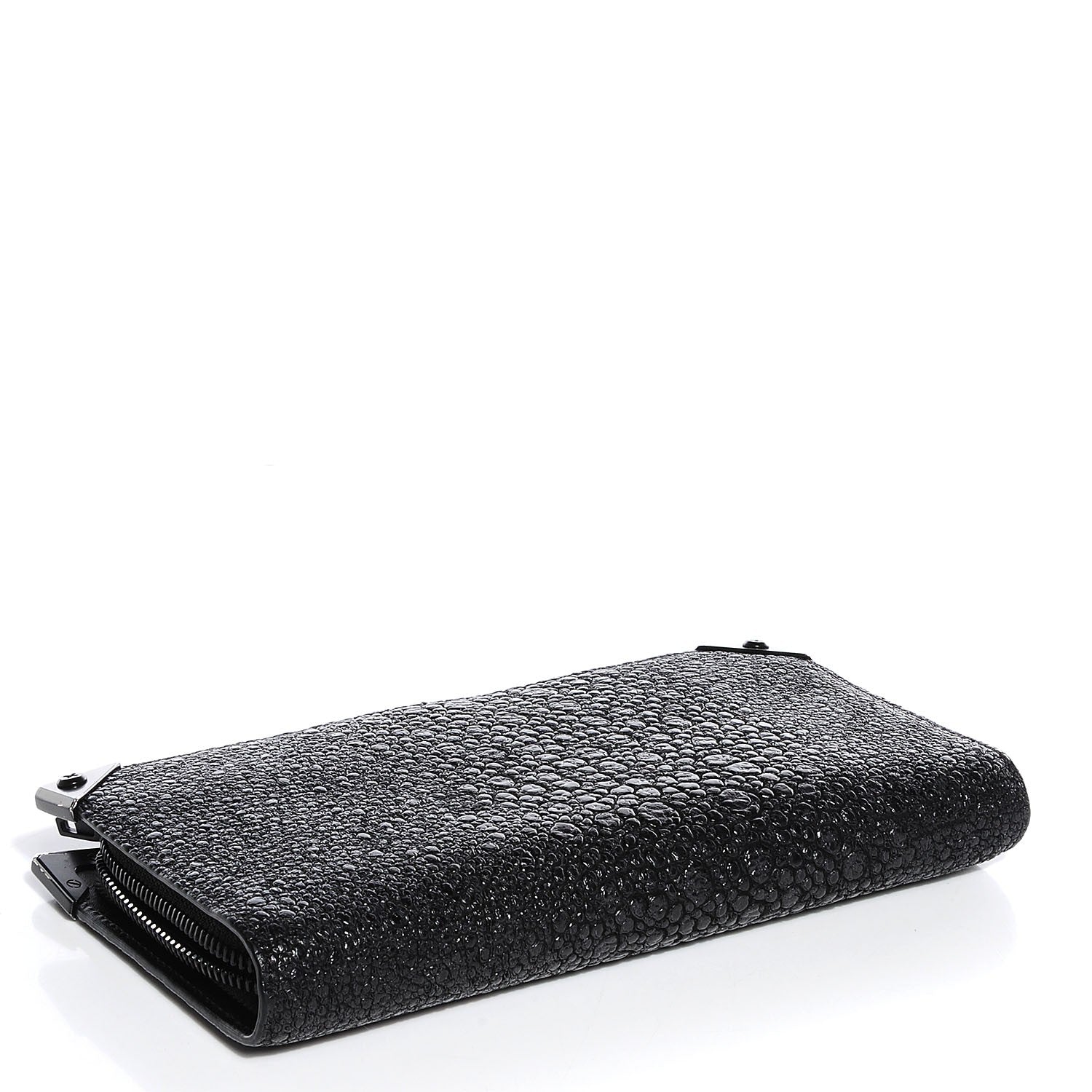 Alexander Wang Textured Leather Prisma Continental Wallet Black 4 of 7