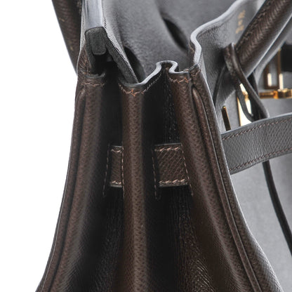 Hermes Courchevel Birkin 35 Chocolate 25 of 33