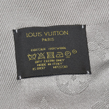 Louis Vuitton Silk Wool Monogram Shawl Verone 4 of 4