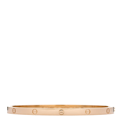 Cartier 18K Yellow Gold Small LOVE Bracelet 17 1 of 4