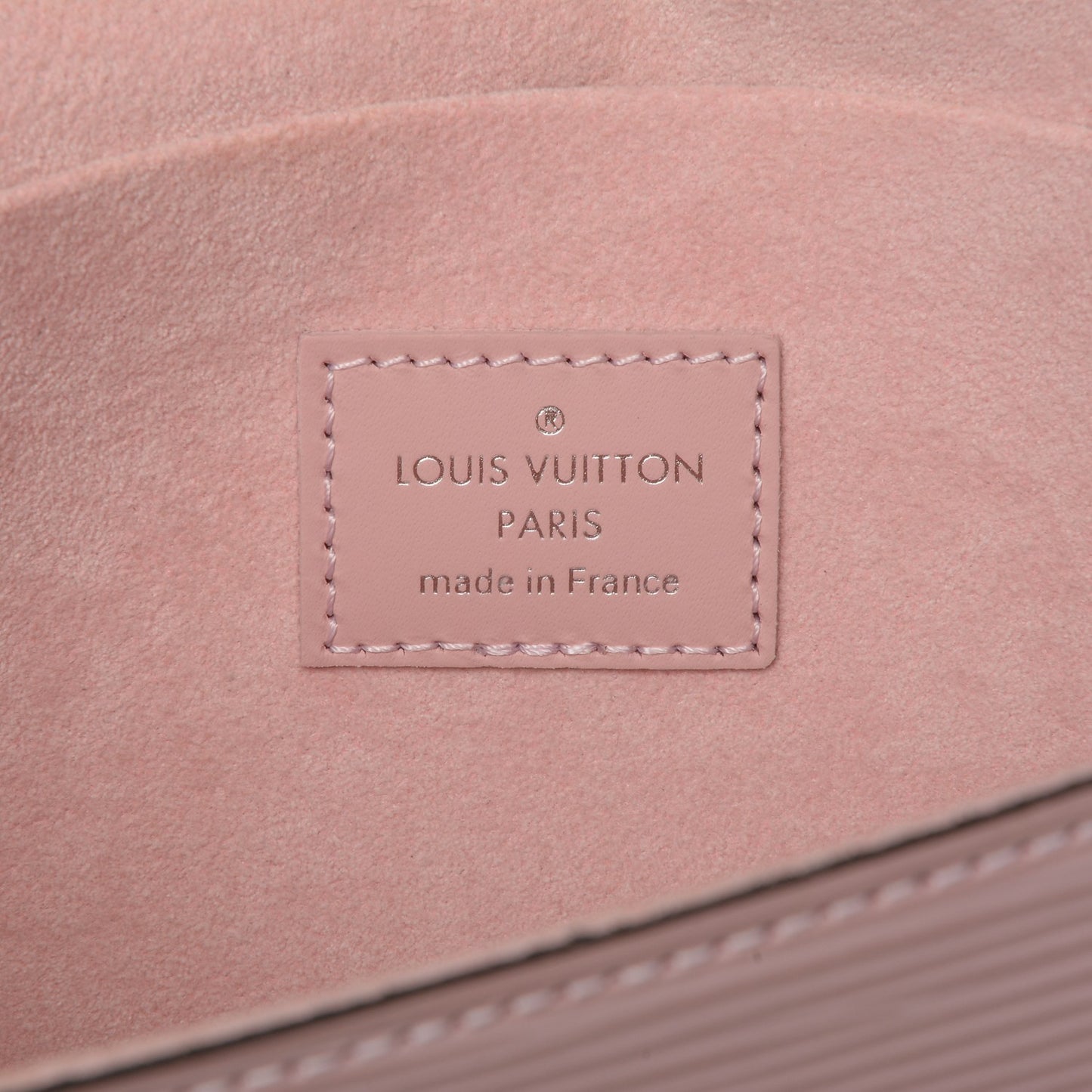 Epi Pochette Felicie Rose Ballerine
