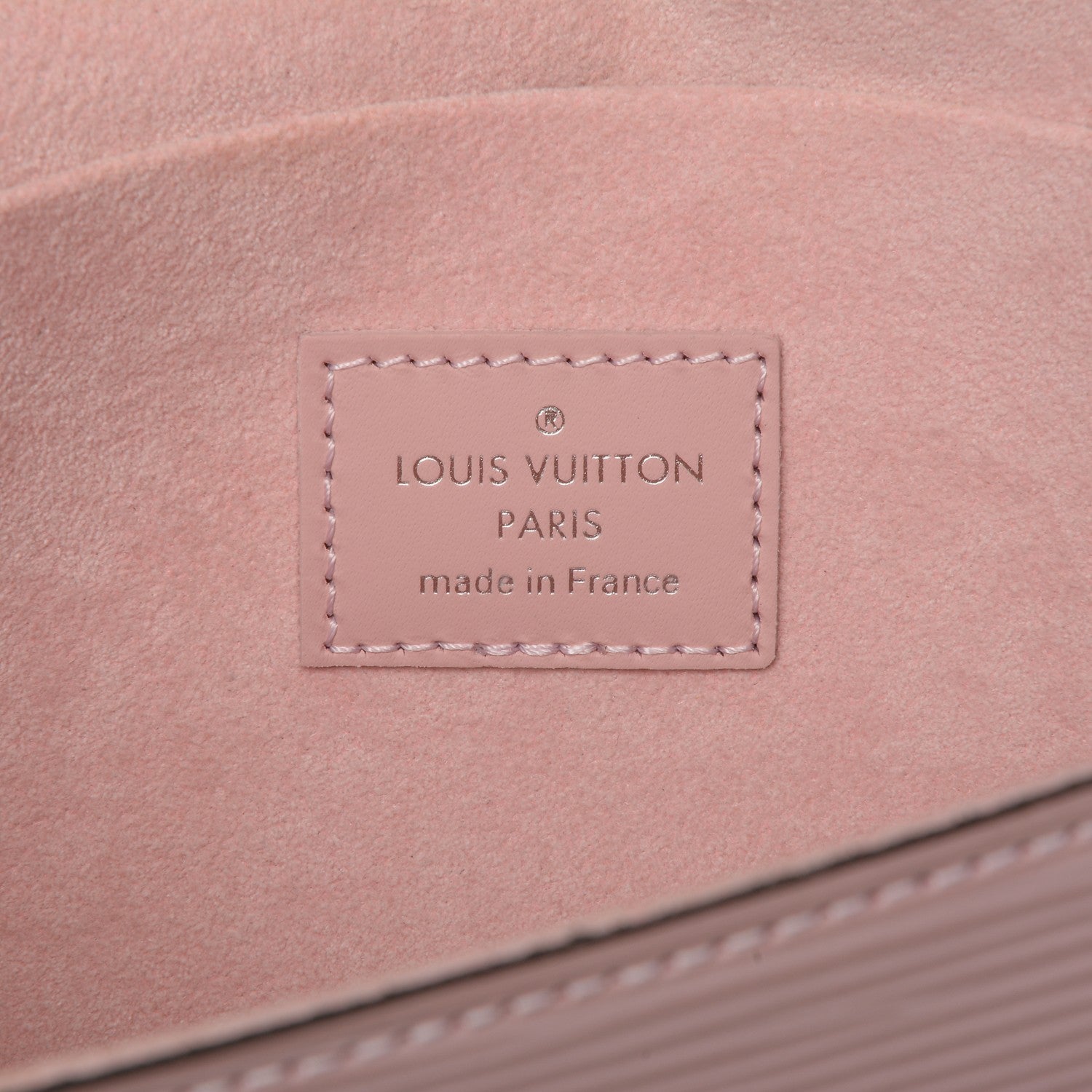 Louis Vuitton Epi Pochette Felicie Rose Ballerine 6 of 6