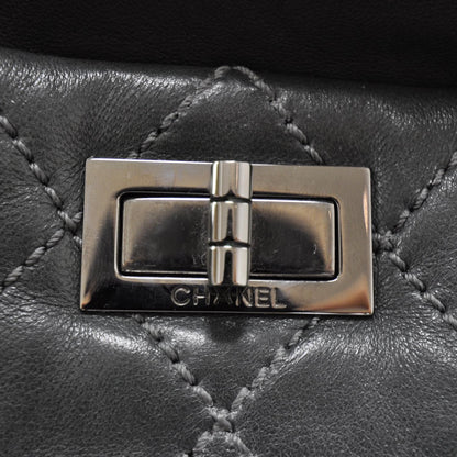 Chanel Quilted Lambskin 8 Knots Hobo Grey 9 of 11