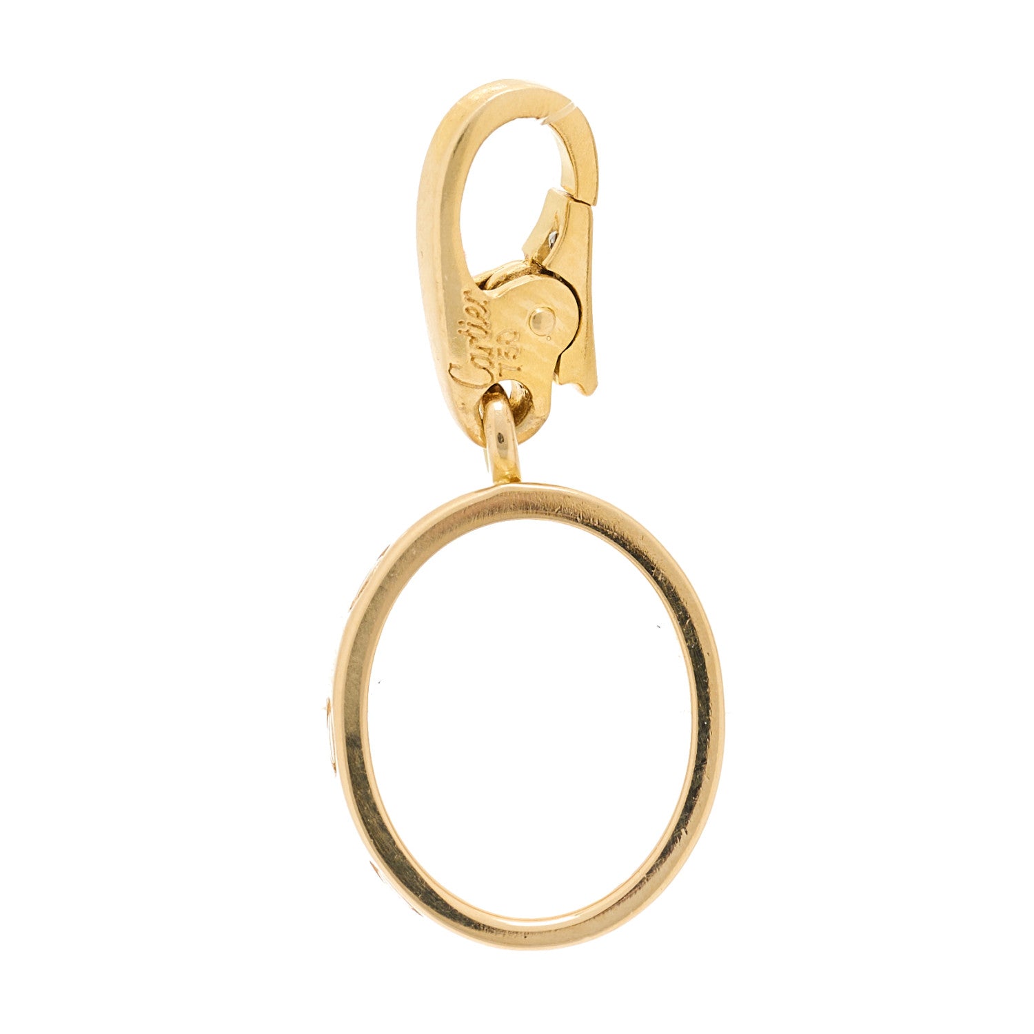 Cartier 18K Yellow Gold LOVE Ring Charm 3 of 5